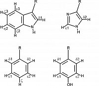 labeling aromatischer aminop